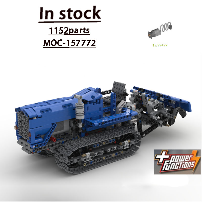 Urban Farming Agriculture - MOC-157772 Trator Agrícola Urbano de Esteira,