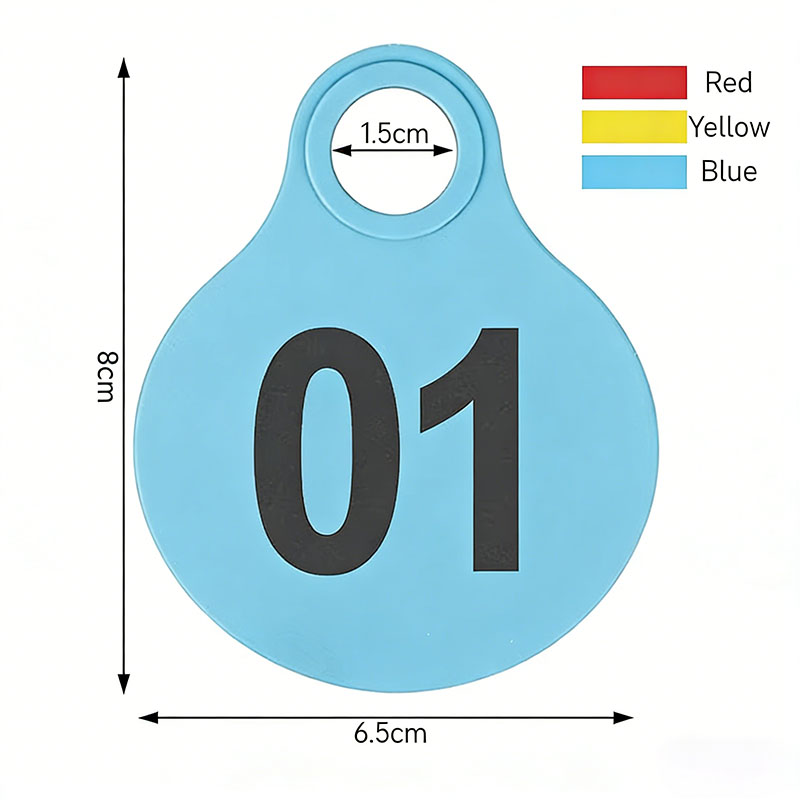 Livestock Ear Tag - 50 Etiquetas de Orelha de TPU