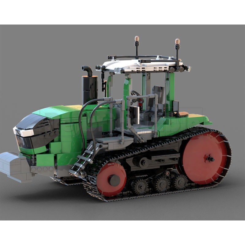 Urban Farming Agriculture - MOC-260781 Trator Agrícola Urbano de Blocos
