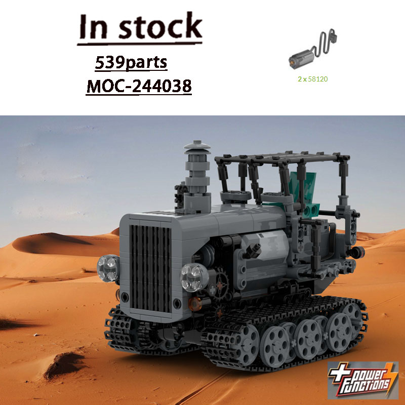 Urban Farming Agriculture - MOC-244038 Trator Agrícola Urbano Retrô, Modelo