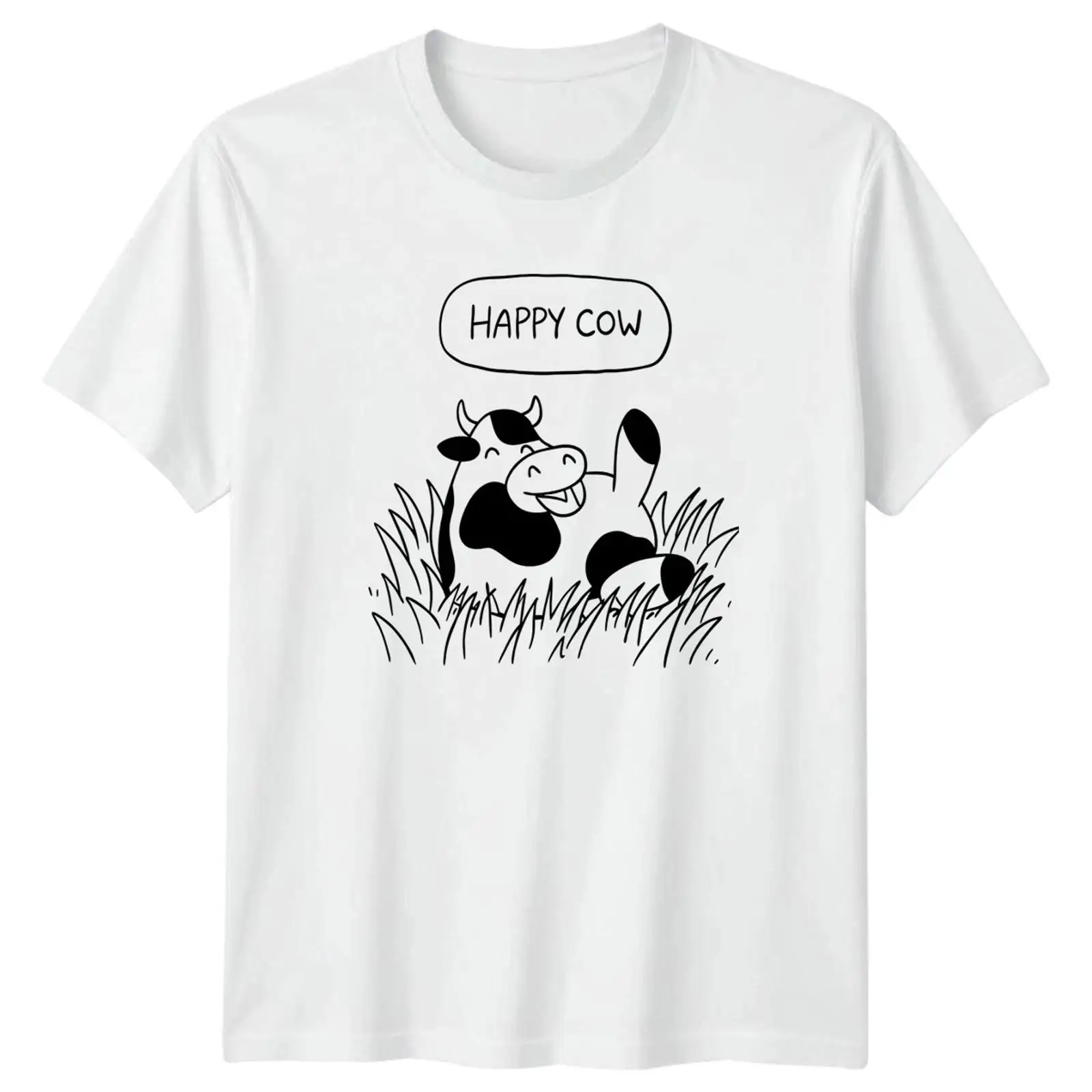 Camiseta Happy Cow, Estilo Faz - Agriculture Farm House avaliação e preço