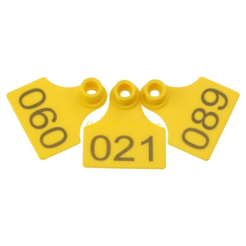 C4DF 001-100 Número etiquetas  - Livestock Ear Tag avaliação e preço